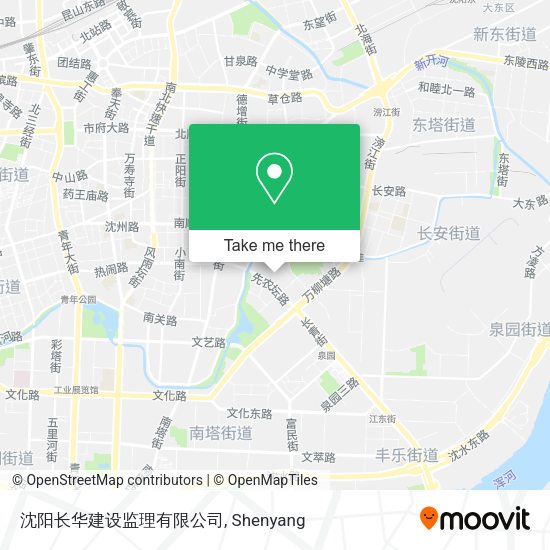 沈阳长华建设监理有限公司 map