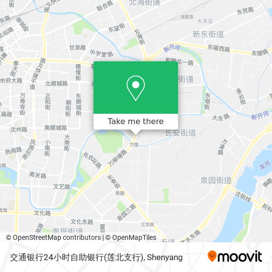 交通银行24小时自助银行(莲北支行) map