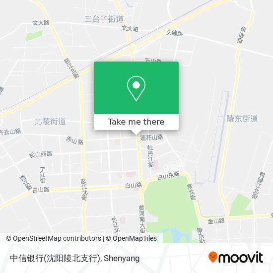 中信银行(沈阳陵北支行) map