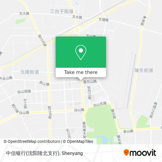 中信银行(沈阳陵北支行) map