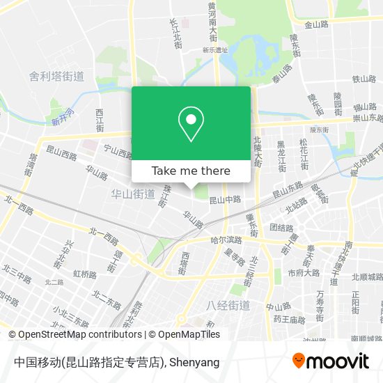 中国移动(昆山路指定专营店) map