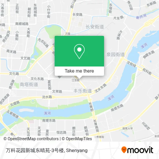 万科花园新城东晴苑-3号楼 map
