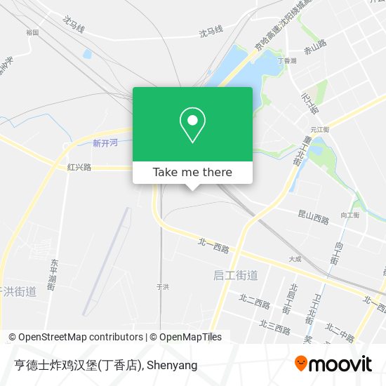 亨德士炸鸡汉堡(丁香店) map