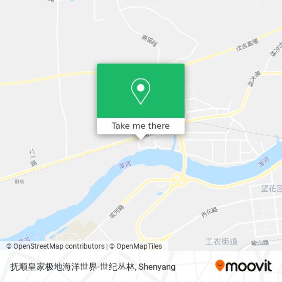 抚顺皇家极地海洋世界-世纪丛林 map
