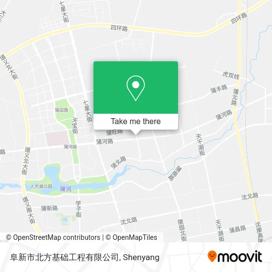 阜新市北方基础工程有限公司 map