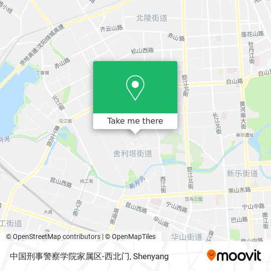 中国刑事警察学院家属区-西北门 map