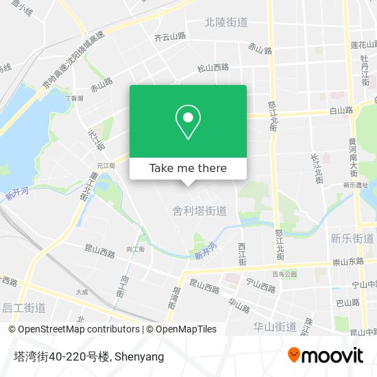塔湾街40-220号楼 map