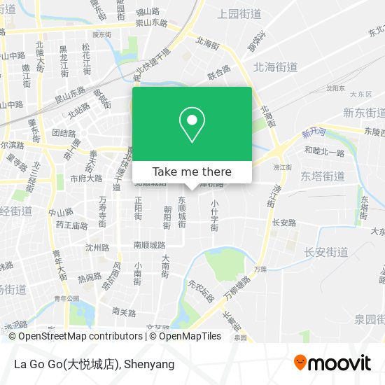 La Go Go(大悦城店) map