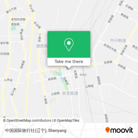 中国国际旅行社(辽宁) map