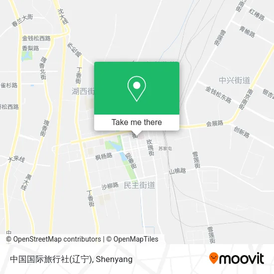 中国国际旅行社(辽宁) map