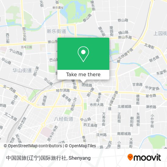 中国国旅(辽宁)国际旅行社 map
