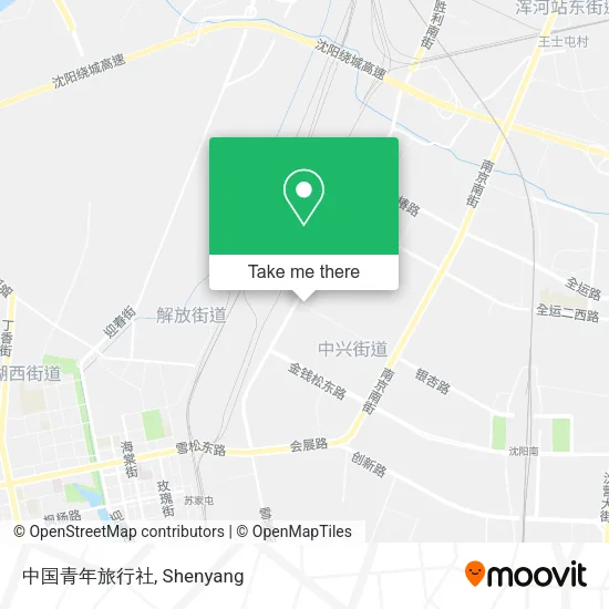 中国青年旅行社 map