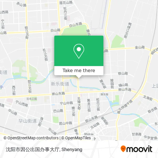 沈阳市因公出国办事大厅 map