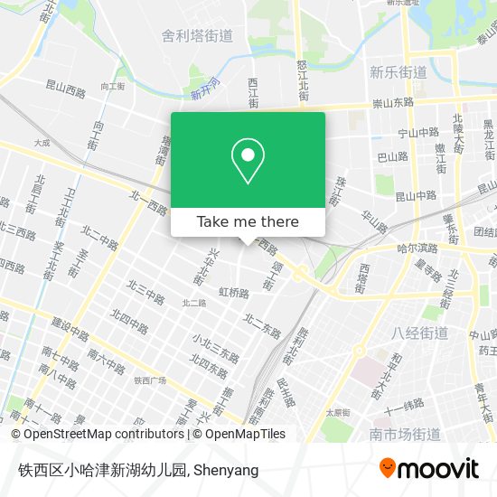 铁西区小哈津新湖幼儿园 map