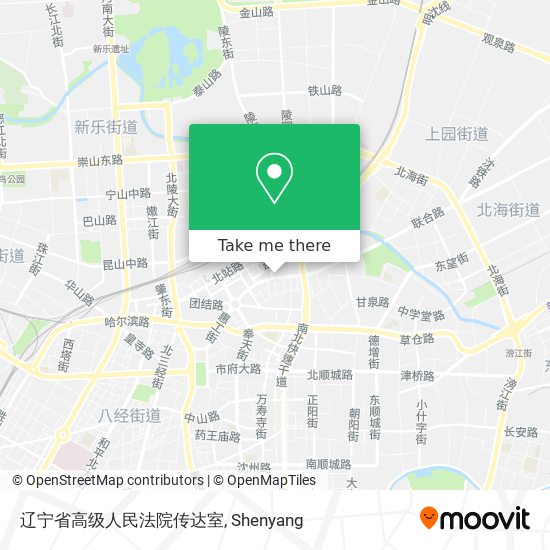辽宁省高级人民法院传达室 map