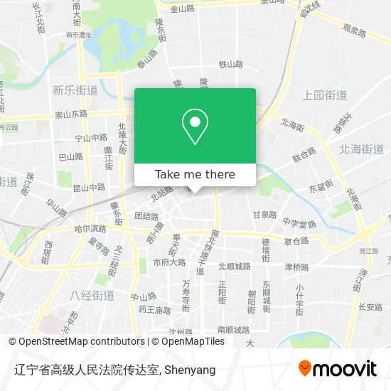 辽宁省高级人民法院传达室 map