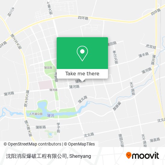 沈阳消应爆破工程有限公司 map