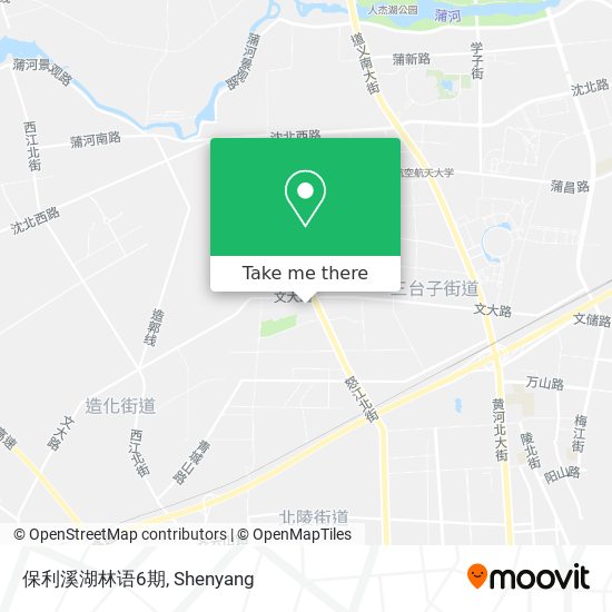 保利溪湖林语6期 map