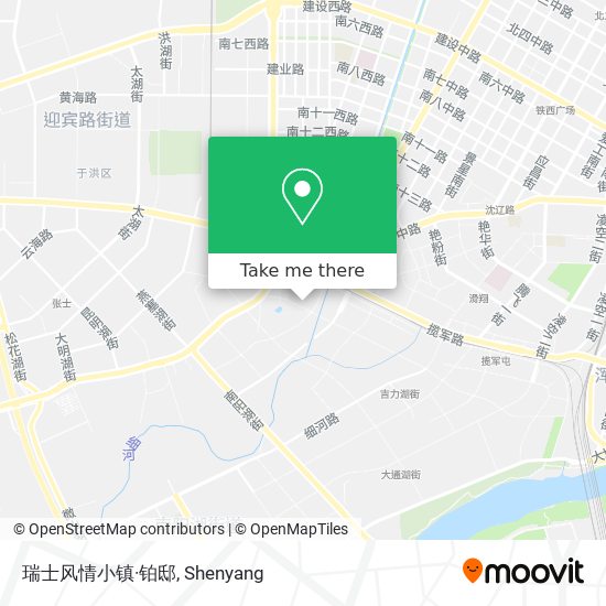瑞士风情小镇·铂邸 map