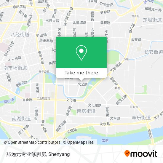 郑远元专业修脚房 map