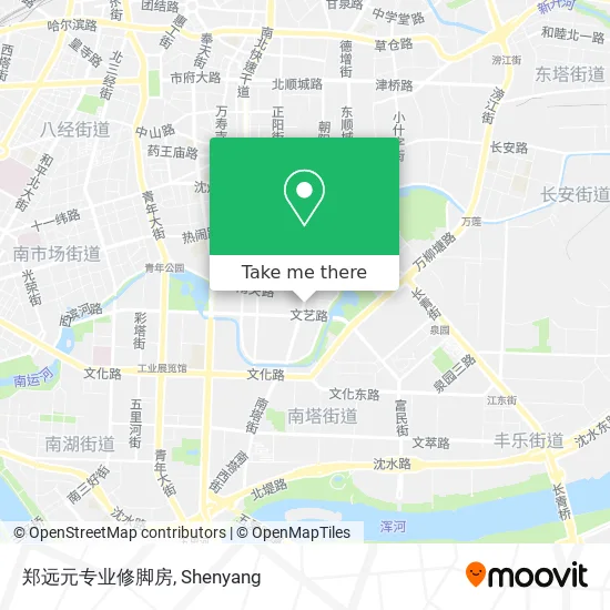 郑远元专业修脚房 map