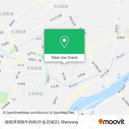 湘德津湖南牛肉粉(中金启城店) map