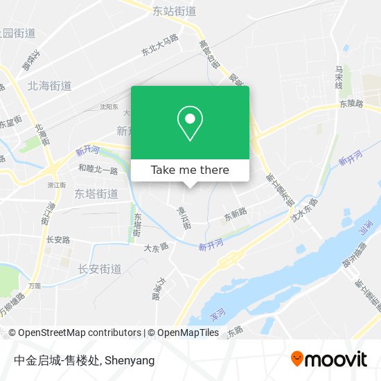 中金启城-售楼处 map