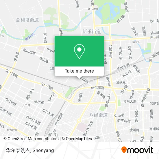 华尔泰洗衣 map