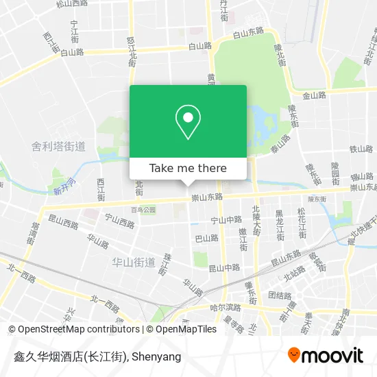 鑫久华烟酒店(长江街) map