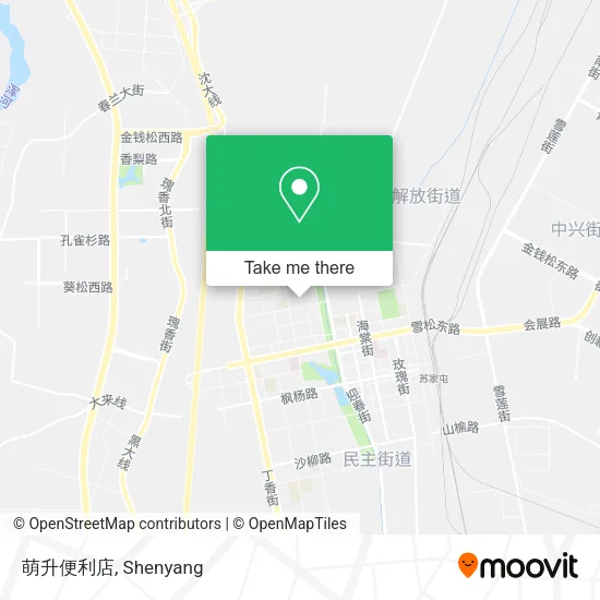 萌升便利店 map