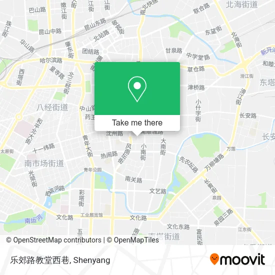 乐郊路教堂西巷 map