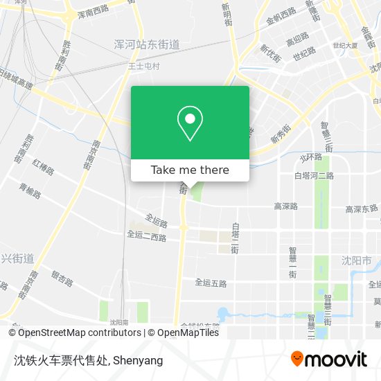 沈铁火车票代售处 map