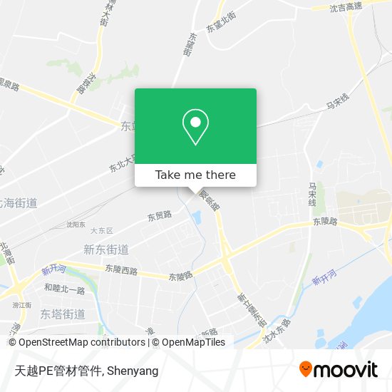 天越PE管材管件 map