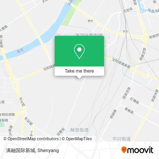 满融国际新城 map