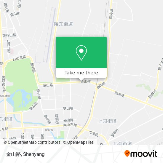 金山路 map