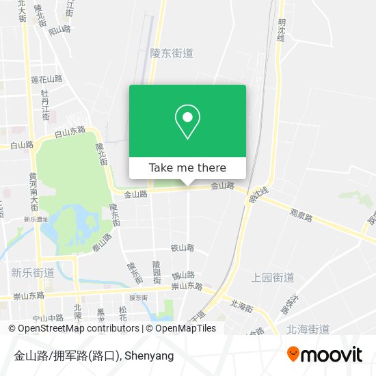 金山路/拥军路(路口) map