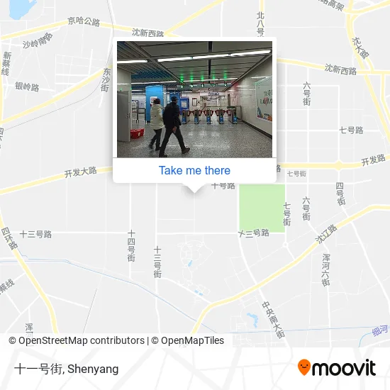 十一号街 map
