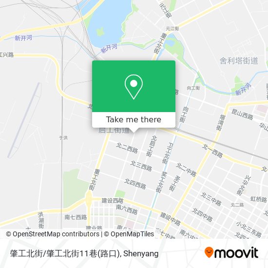 肇工北街/肇工北街11巷(路口) map