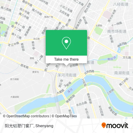 阳光铝塑门窗厂 map