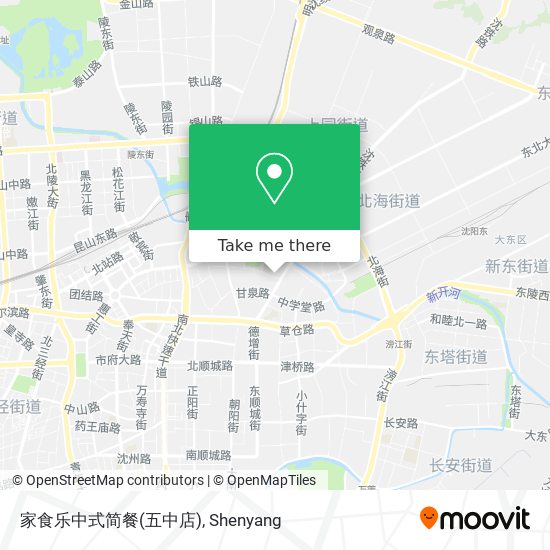 家食乐中式简餐(五中店) map