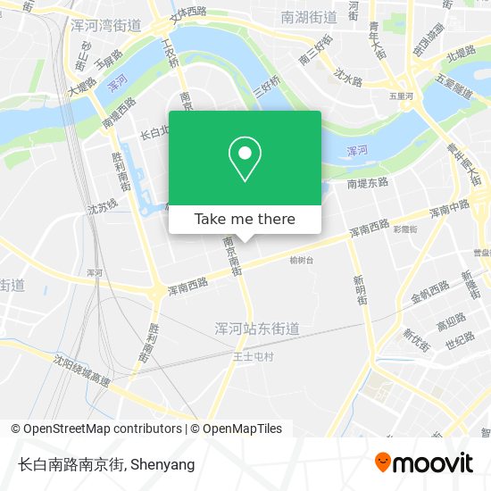 长白南路南京街 map