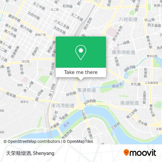 天荣顺烟酒 map