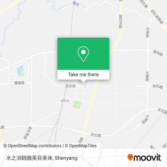水之润靓颜美容美体 map