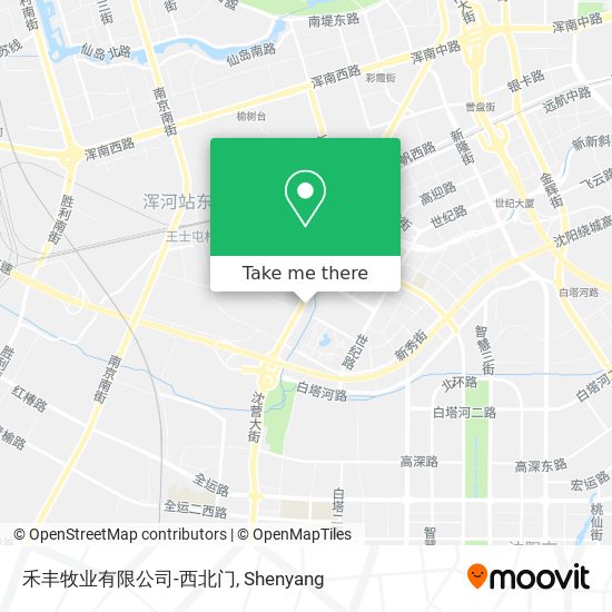 禾丰牧业有限公司-西北门 map