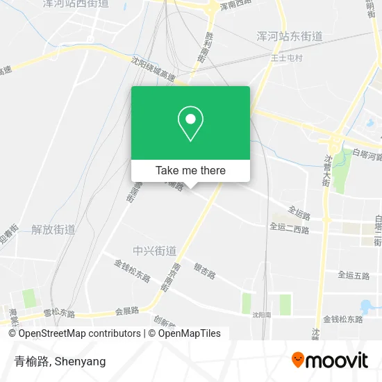 青榆路 map