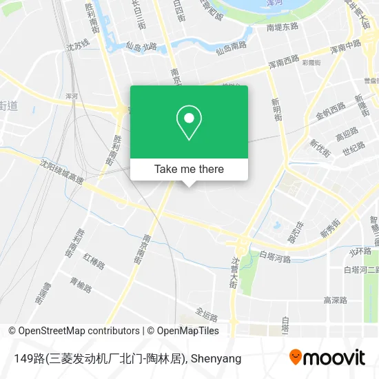 149路(三菱发动机厂北门-陶林居) map