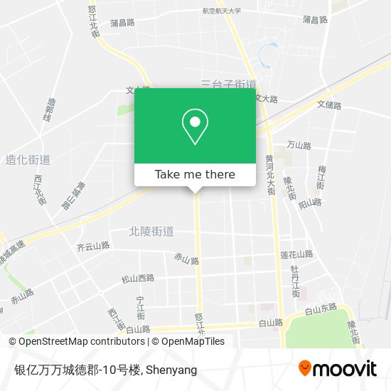 银亿万万城德郡-10号楼 map
