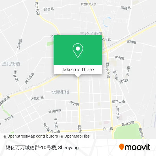 银亿万万城德郡-10号楼 map