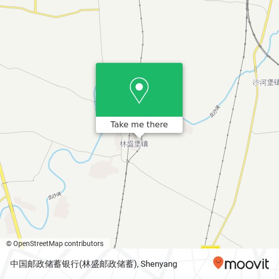 中国邮政储蓄银行(林盛邮政储蓄) map