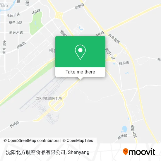 沈阳北方航空食品有限公司 map